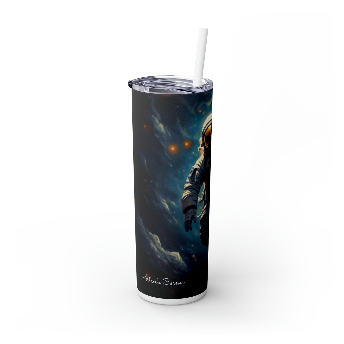Solo Astro - Skinny Tumbler with Straw, 20oz