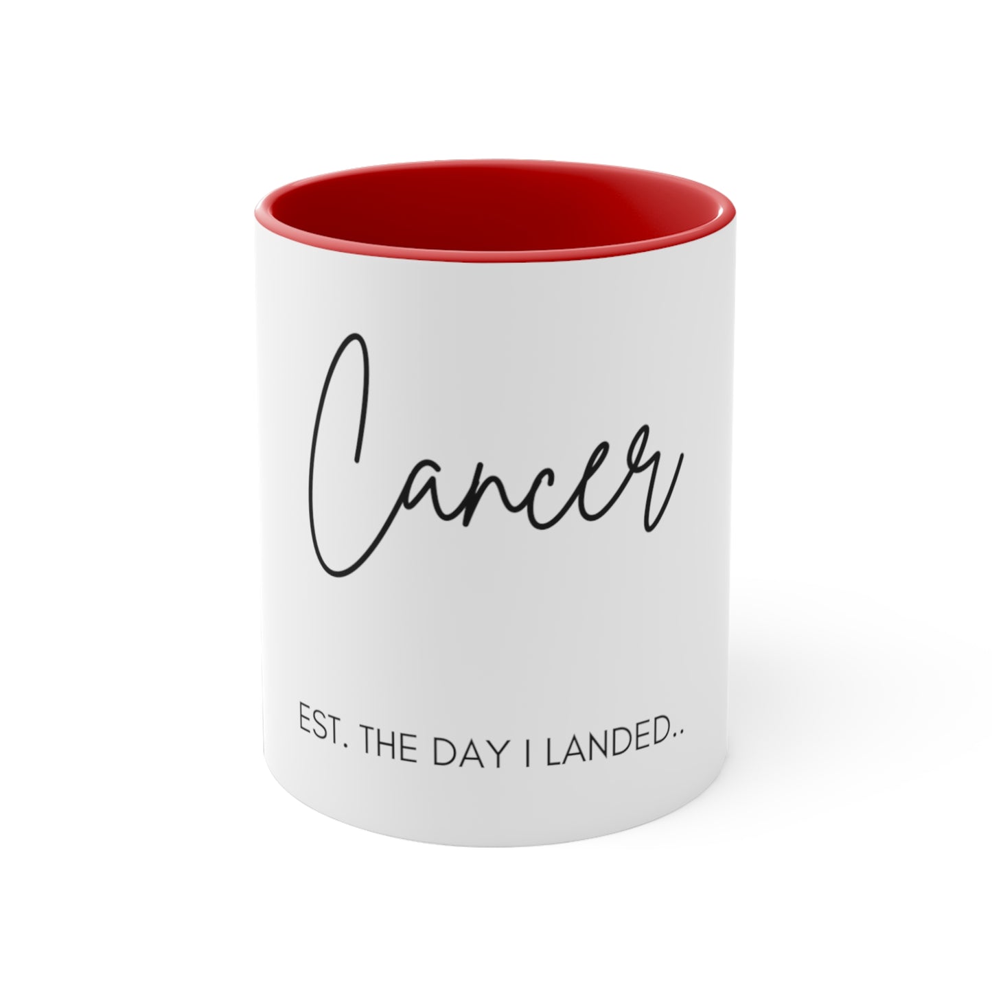 Cancer Accent Coffee Mug, 11oz