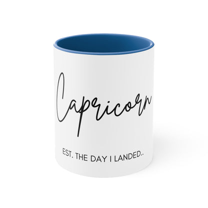 Capricorn Accent Coffee Mug, 11oz