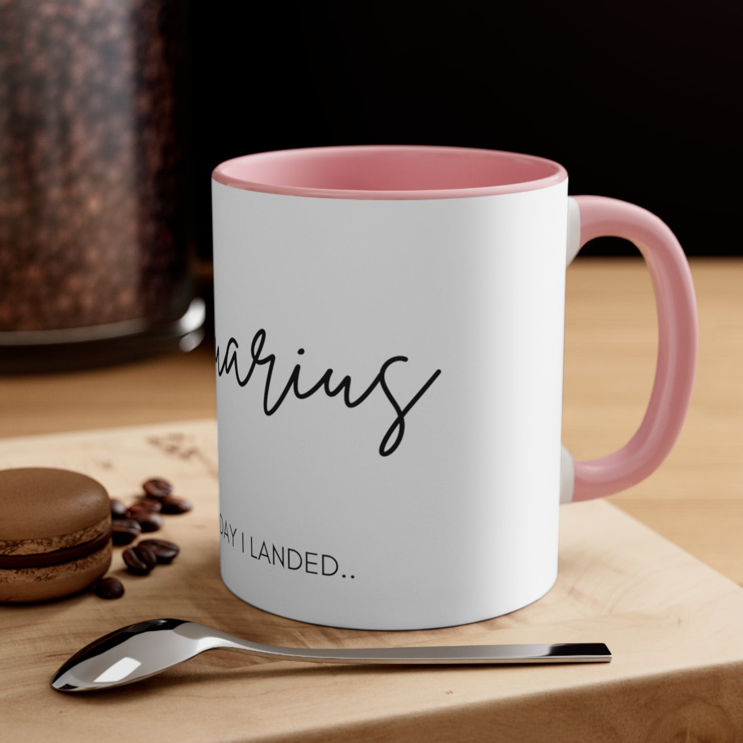 Aquarius Accent Coffee Mug, 11oz