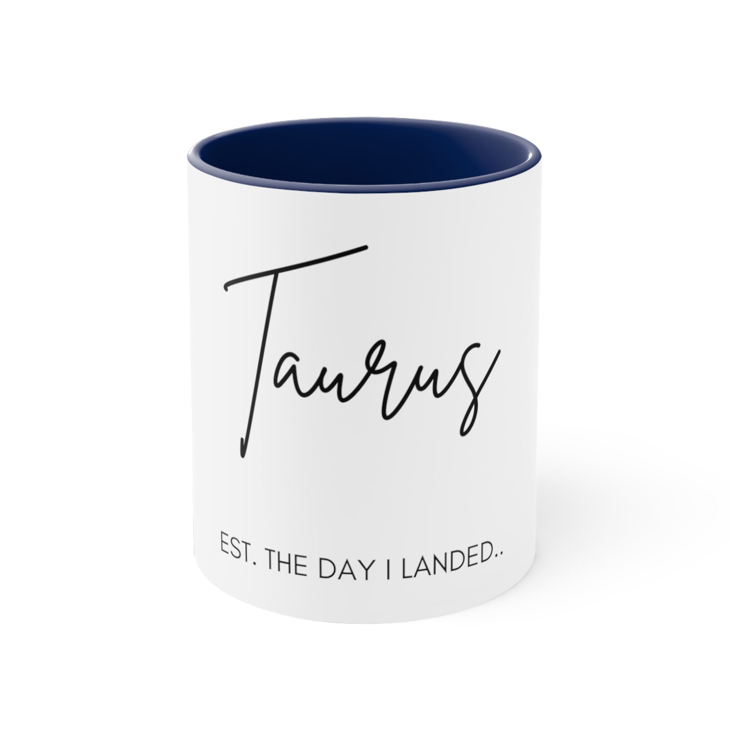 Taurus Accent Coffee Mug, 11oz