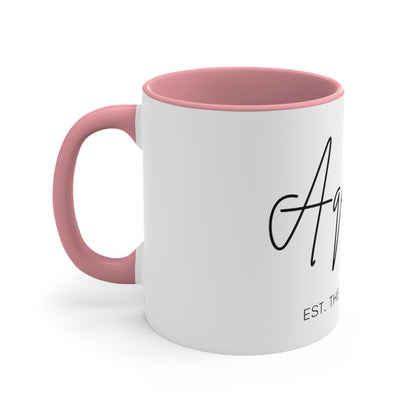 Aquarius Accent Coffee Mug, 11oz