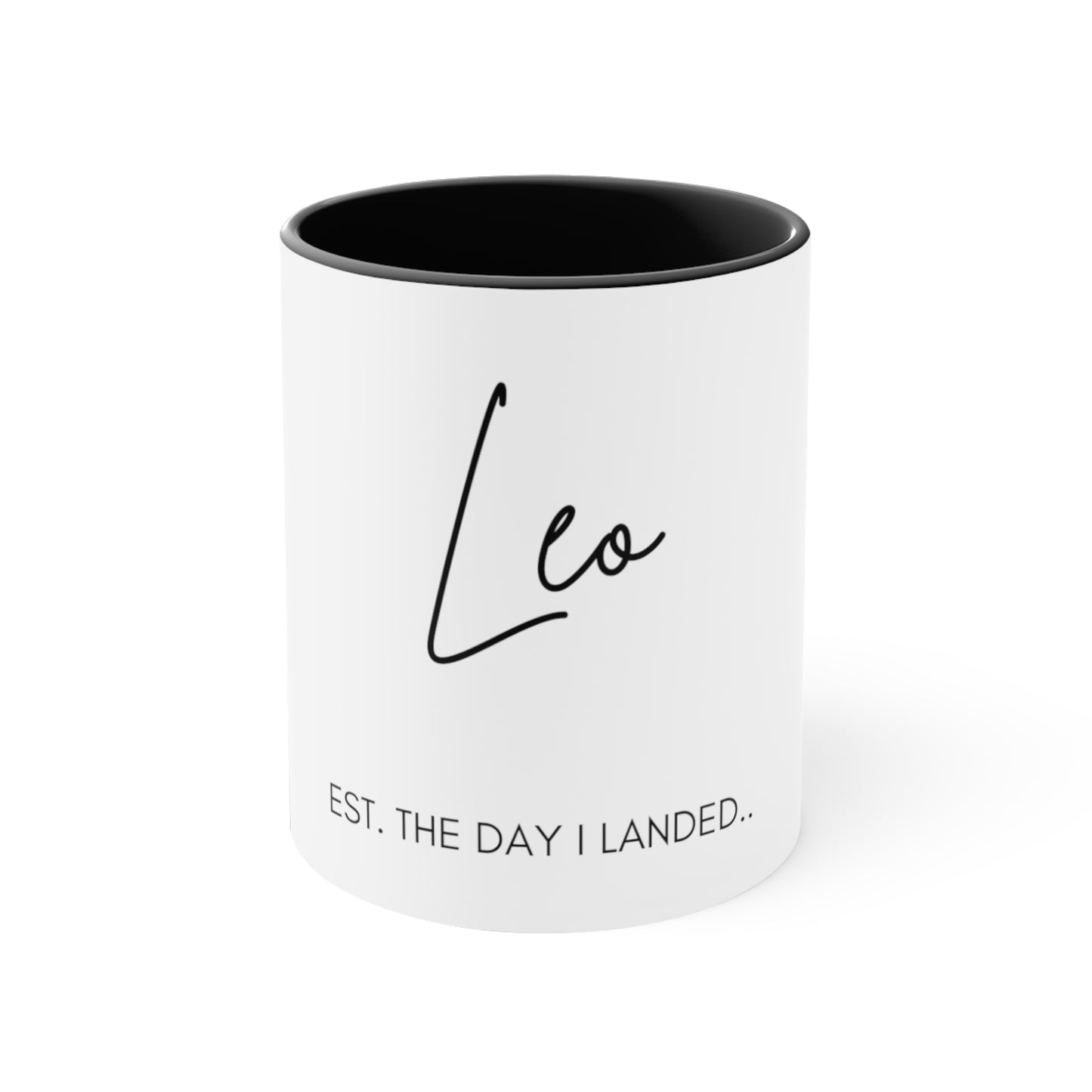 Leo Accent Coffee Mug, 11oz