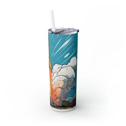 Goin' Up - Skinny Tumbler with Straw, 20oz