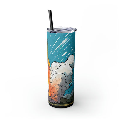 Goin' Up - Skinny Tumbler with Straw, 20oz