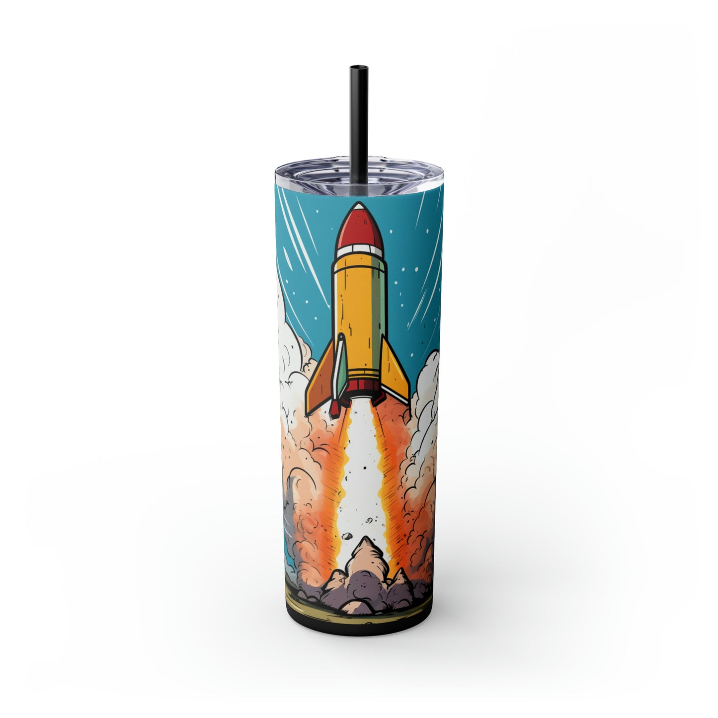 Goin' Up - Skinny Tumbler with Straw, 20oz