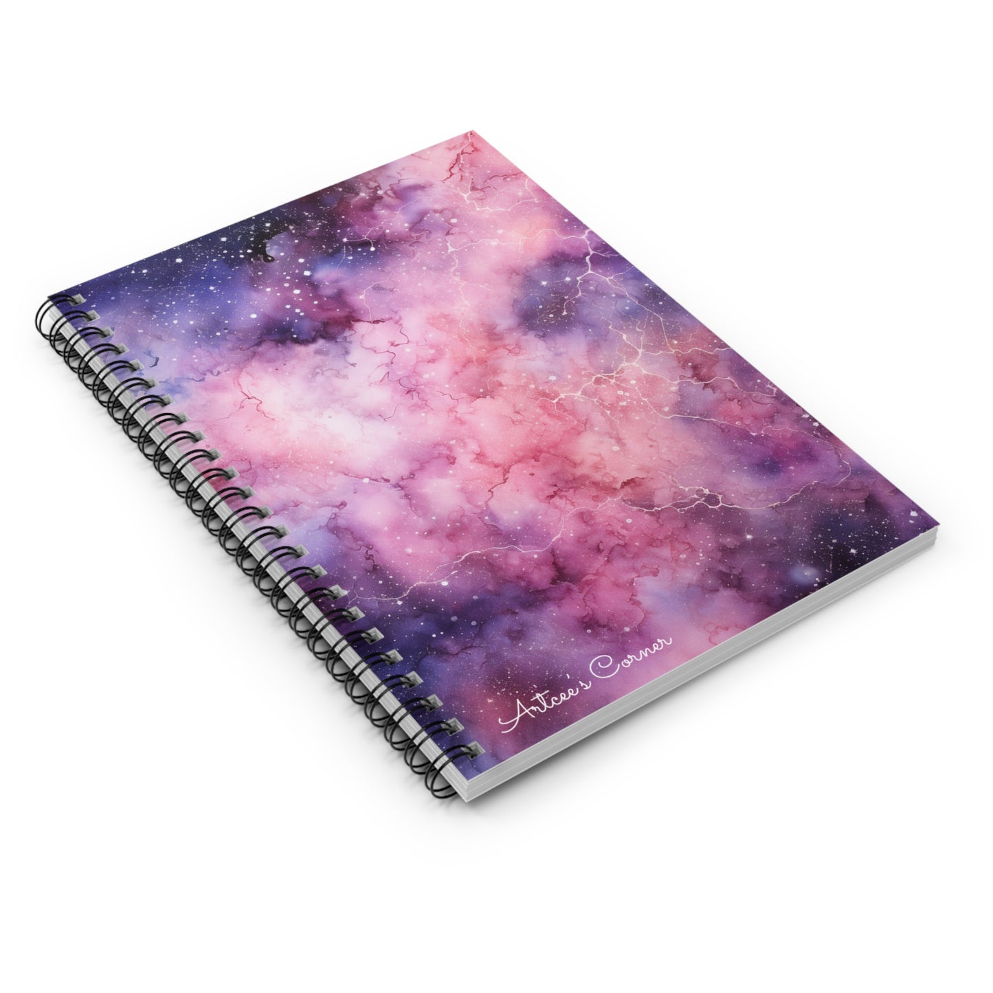 "Think Pink" - Spiral Notebook - Ruled Line