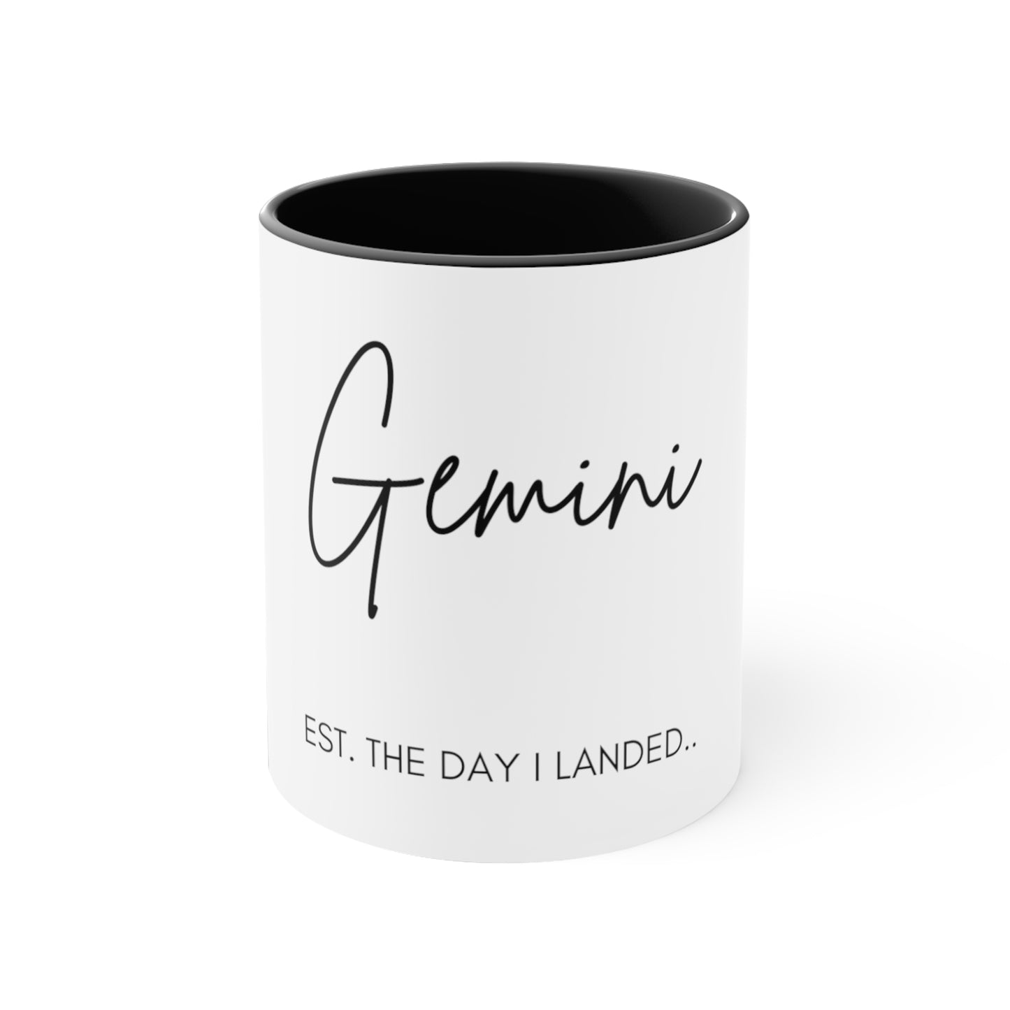 Gemini Accent Coffee Mug, 11oz