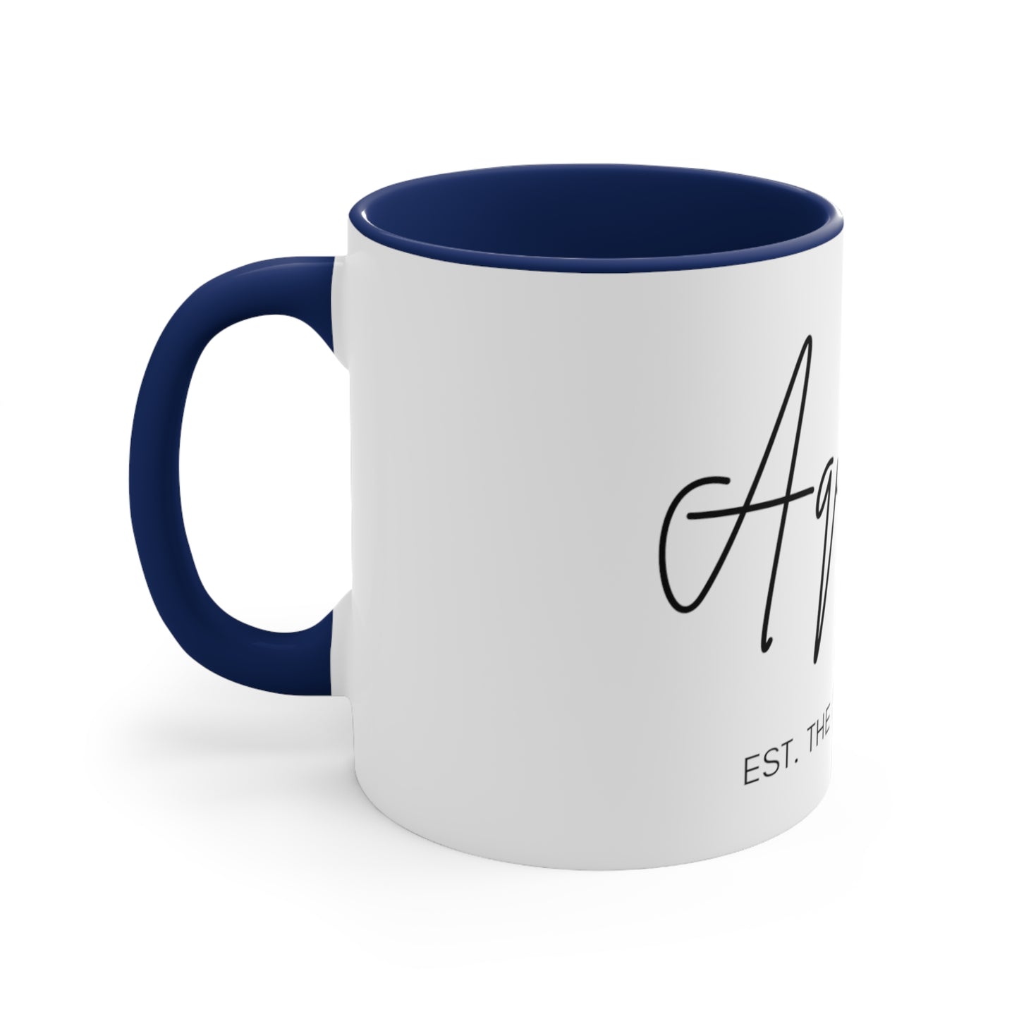 Aquarius Accent Coffee Mug, 11oz