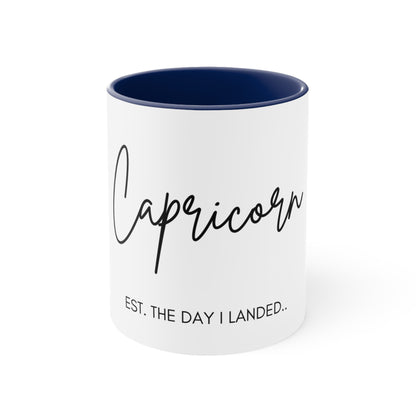 Capricorn Accent Coffee Mug, 11oz