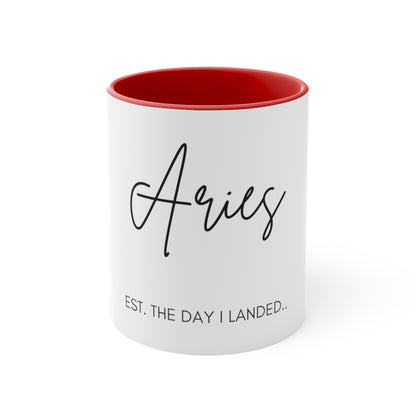 Aries Accent Coffee Mug, 11oz