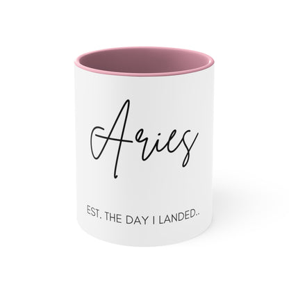 Aries Accent Coffee Mug, 11oz