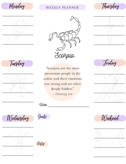 Scorpio Efficiency Set