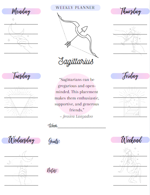 Sagittarius Efficiency Set