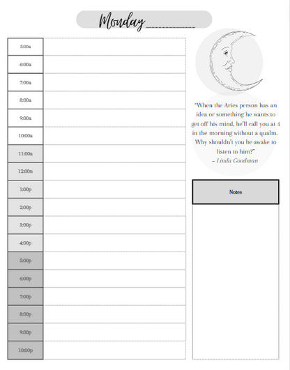 Aries B&W Efficiency Set