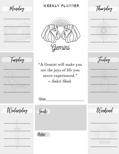 Gemini B&W Efficiency Set